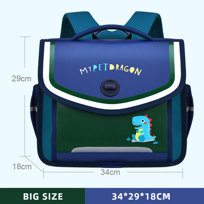 Mochila de negócios casual de couro resistente à água tamanho médio