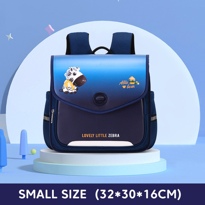 Mochila escolar masculina de couro com compartimento para laptop