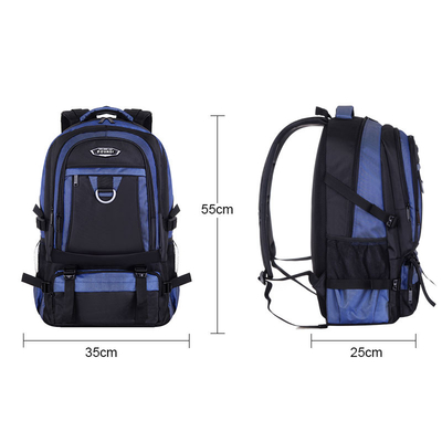 mochila de escalada impermeável de caminhada exterior da trouxa 55L