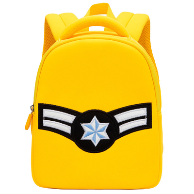 Saco de escola impermeável do jardim de infância do neopreno da trouxa da criança das crianças dos pilotos do avião de BSCI