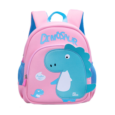 Crianças Mochila da criança das crianças impermeáveis unisex do jardim de infância do dinossauro da trouxa das crianças