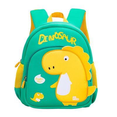 Crianças Mochila da criança das crianças impermeáveis unisex do jardim de infância do dinossauro da trouxa das crianças