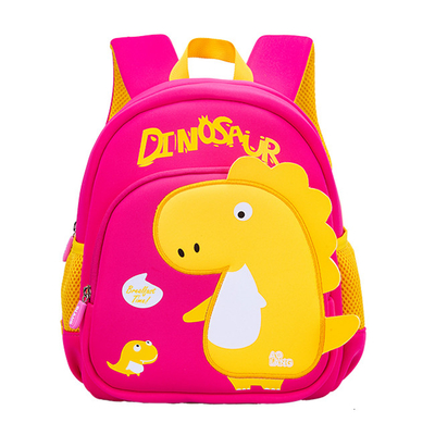 Crianças Mochila da criança das crianças impermeáveis unisex do jardim de infância do dinossauro da trouxa das crianças