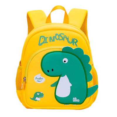 Crianças Mochila da criança das crianças impermeáveis unisex do jardim de infância do dinossauro da trouxa das crianças