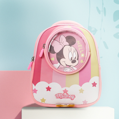 Mochila perdido das crianças do jardim de infância de Minnie Mickey Waterproof Kids Backpack Disney o anti
