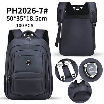 Estudante impermeável School Backpacks do poliéster da trouxa do portátil do curso de Digitas