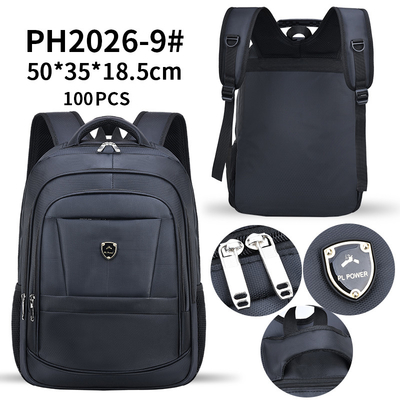Estudante impermeável School Backpacks do poliéster da trouxa do portátil do curso de Digitas
