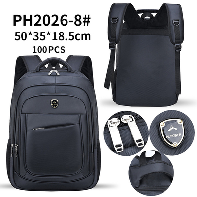 Estudante impermeável School Backpacks do poliéster da trouxa do portátil do curso de Digitas