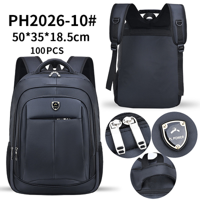 Estudante impermeável School Backpacks do poliéster da trouxa do portátil do curso de Digitas