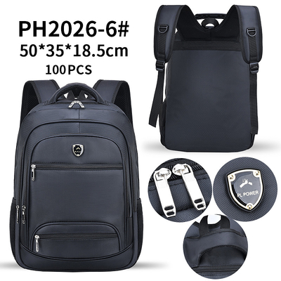 Estudante impermeável School Backpacks do poliéster da trouxa do portátil do curso de Digitas