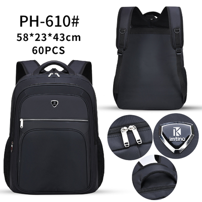 O saco ocasional dos homens impermeáveis multifuncionais do filme da mochila do caderno do negócio