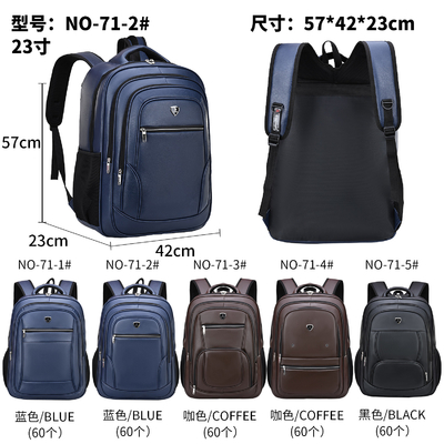 O portátil dos homens da mochila do plutônio cobre o saco a trouxa 1000g de 23 polegadas