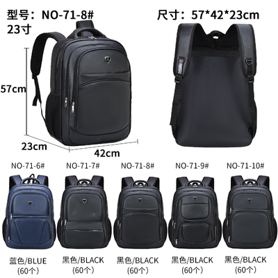 Computador ocasional de School Bag Travel do estudante do plutônio do negócio trouxa de 23 polegadas