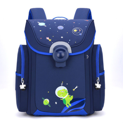 A escola impermeável de Backpack Cartoon Kids do estudante dos multi bolsos ensaca 1000g