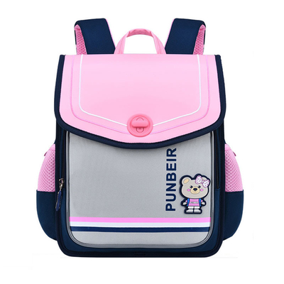 Sacos de escola impermeáveis das trouxas de couro verticais da escola para a certificação de FDA BSCI das meninas