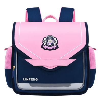 Sacos de escola ortopédicos das trouxas de couro impermeáveis da escola para os meninos 1000g