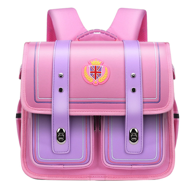Alforje ortopédico da sacola da criança da escola do FCS de Softback do saco de escola do OEM