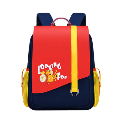 Mochilas escolares de couro resistente à água tamanho médio