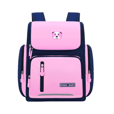Crianças de couro preliminares Mochila ortopédico 42*32*20cm das meninas dos meninos das trouxas da escola