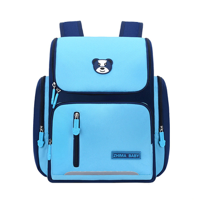 Crianças de couro preliminares Mochila ortopédico 42*32*20cm das meninas dos meninos das trouxas da escola