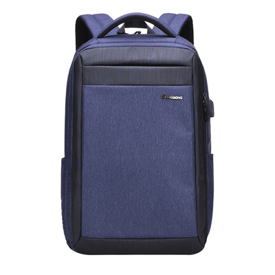 Trouxas da faculdade dos homens do portátil roubo Daypacks de USB de 15,6 polegadas anti