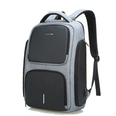 Trouxa USB do portátil do negócio da grande capacidade que carrega sacos de escola resistentes