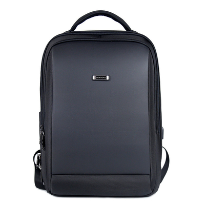 mochila impermeável exterior do portátil dos homens de USB da trouxa do portátil do negócio 18inch