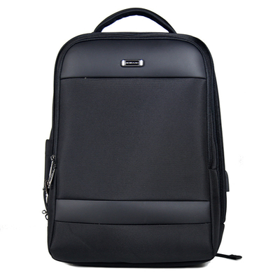 mochila impermeável exterior do portátil dos homens de USB da trouxa do portátil do negócio 18inch