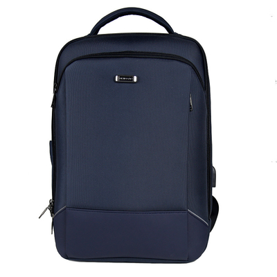mochila impermeável exterior do portátil dos homens de USB da trouxa do portátil do negócio 18inch