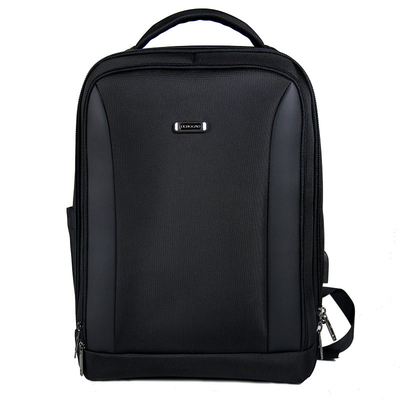 mochila impermeável exterior do portátil dos homens de USB da trouxa do portátil do negócio 18inch