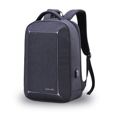 Ladrão impermeável de carregamento Back Pack do saco 15.6Inch do curso de USB do portátil anti