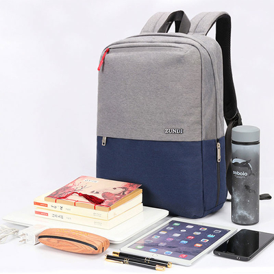 Mochila impermeável de carregamento do portátil de 15,6 polegadas da trouxa do anti roubo de USB