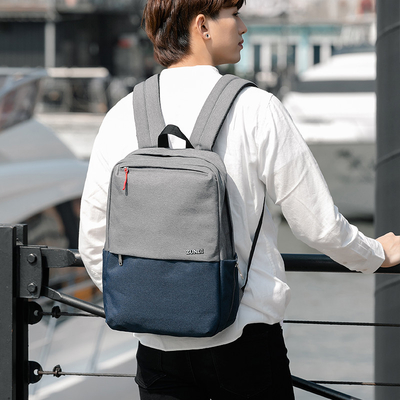 Mochila impermeável de carregamento do portátil de 15,6 polegadas da trouxa do anti roubo de USB