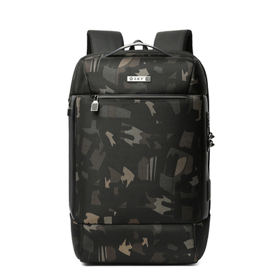 Capacidade 15.6inch de nylon de Business Laptop Backpack do anti ladrão grande