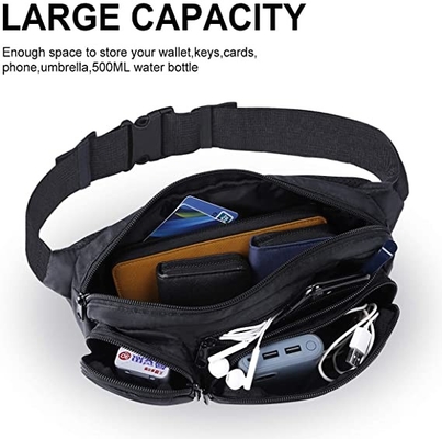 Caminhada de Fanny Pack Multiple Pockets For da forma da grande capacidade