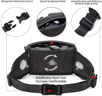 Saco da cintura de Bum Dog Walking Bag Running para caminhar o ciclismo