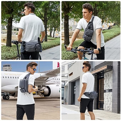 Saco da cintura de Bum Dog Walking Bag Running para caminhar o ciclismo