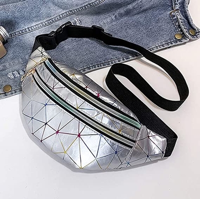 O plutônio cobre os bolsos do fecho de correr do bloco 3 de Bum Waist Bag Festival Fanny impermeáveis