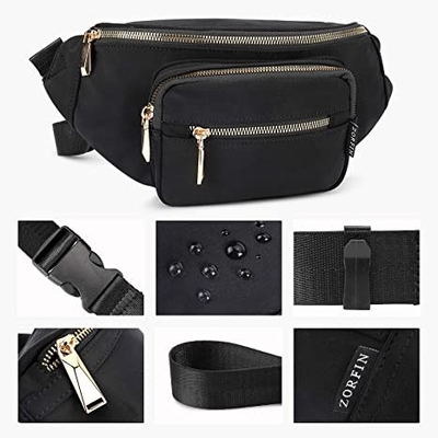 Os homens das mulheres formam Fanny Pack/saco impermeável da cintura para a caminhada de passeio de corrida do curso