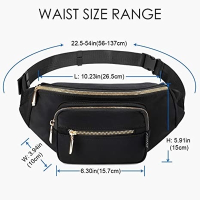 Os homens das mulheres formam Fanny Pack/saco impermeável da cintura para a caminhada de passeio de corrida do curso