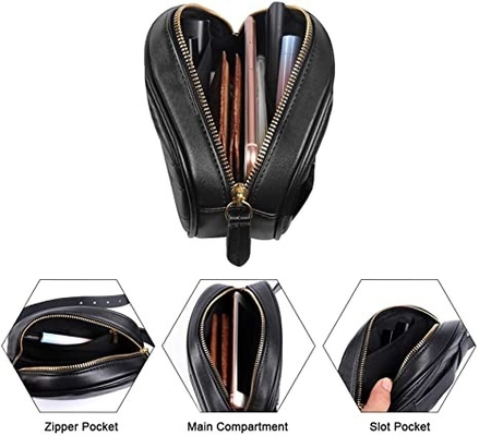 Transversal - saco impermeável de couro da correia do plutônio de Fanny Pack da forma do corpo
