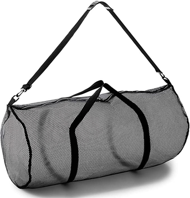 Saco desproporcionado do Gym de Mesh Sports Duffle Bag Multipurpose com o zíper ajustável
