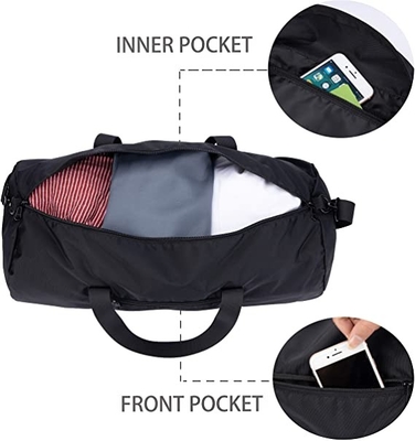 28 polegadas de saco dobrável do Gym dos sacos de Duffle dos esportes para o peso leve das mulheres dos homens