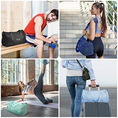 Gym impermeável dos sacos de Duffle dos esportes para os homens das mulheres pequenos