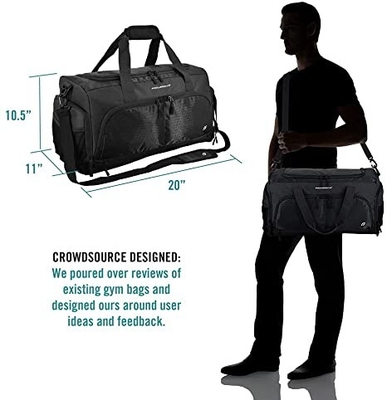 Sacos de Duffle dos esportes de Crowdsource dos homens 10 compartimentos ótimos