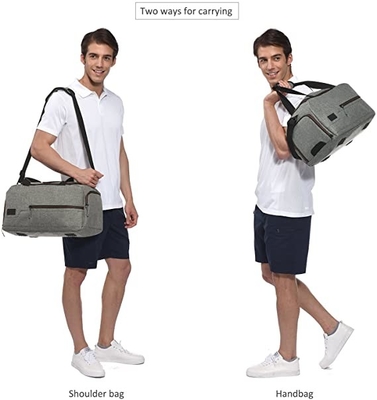 À prova de água dos sacos de Duffle dos esportes do Weekender com compartimento da sapata