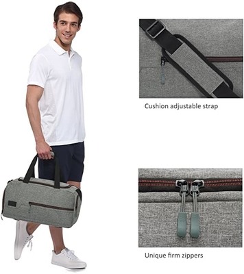 À prova de água dos sacos de Duffle dos esportes do Weekender com compartimento da sapata