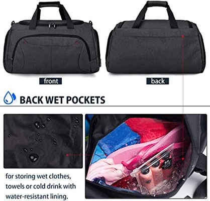 Grandes sacos nadadores impermeáveis do Duffle com o saco durante a noite do Weekender do compartimento das sapatas