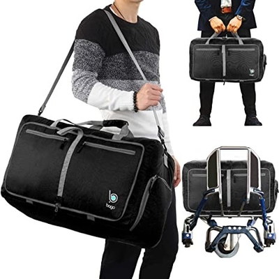 Trouxa dobrável do Duffel do saco de Duffle 60l dos esportes para o peso leve dos homens das mulheres impermeável