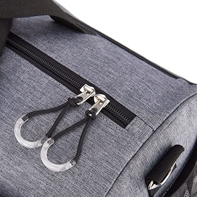 O Gym do poliéster de Oxford ostenta sacos de Duffle com bolso molhado